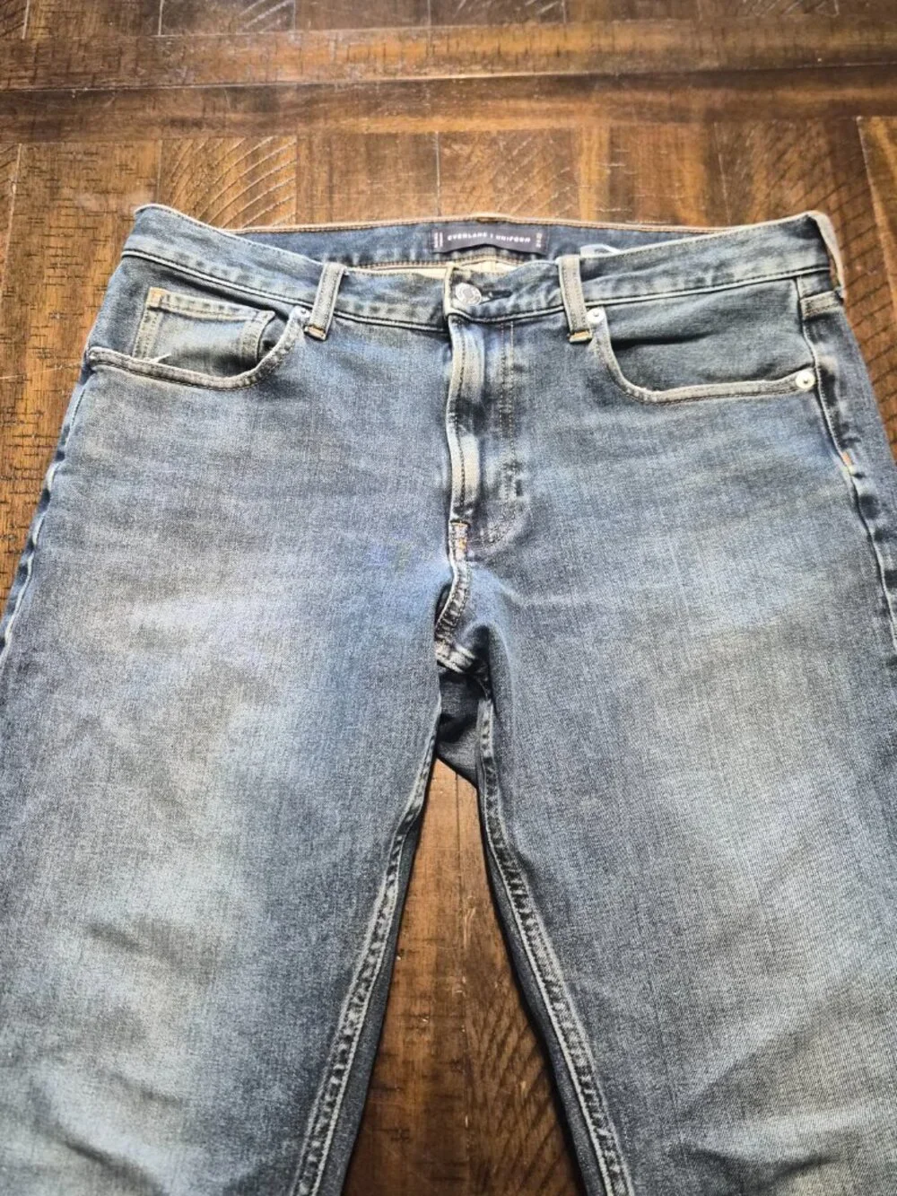 Everlane Uniform Mens Slim 4 Way Stretch Organic Jeans Size 31x32 G766
